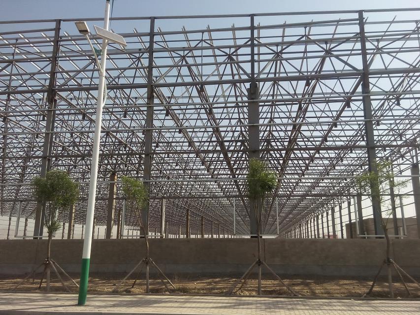 贵溪汽车工业厂房网架